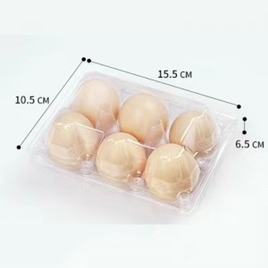 Äggfack 155*105*65 mm 6 spår