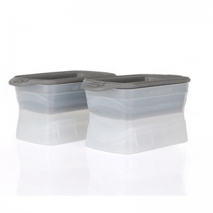 Stora isskubformar, cylindriska isfack, återanvändbara silikon Ice Cube -formar, cocktail, öl och dryck Ice Makers