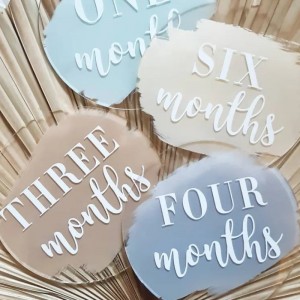 Akryl laserskuren graveringsemesterbarn