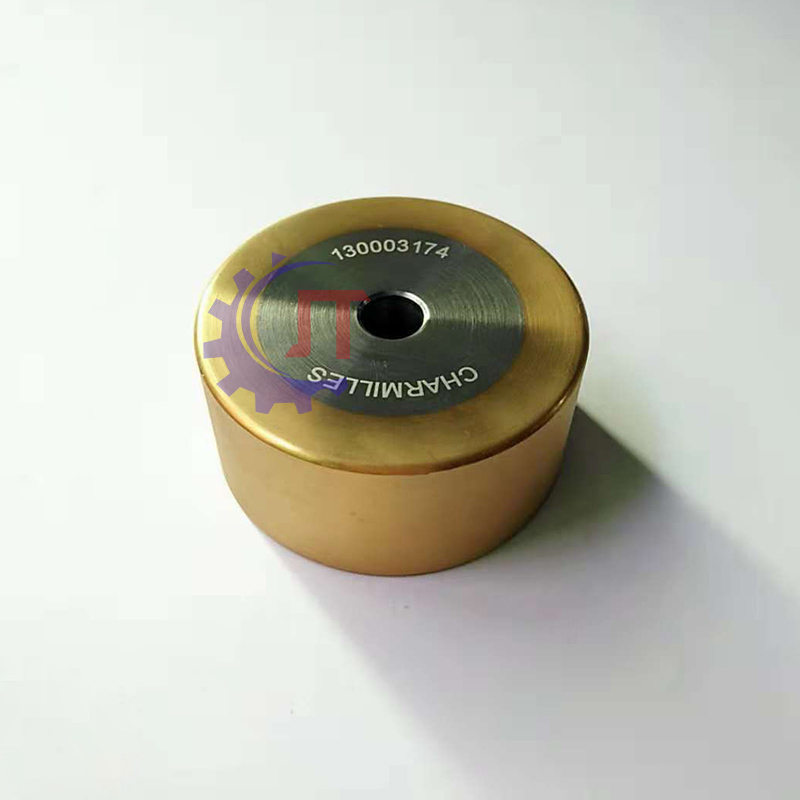 130003173 200543799 543.799 100449329 Wire Drive Roller belagd med Groove Upper OD50 X ID8 X H24mm