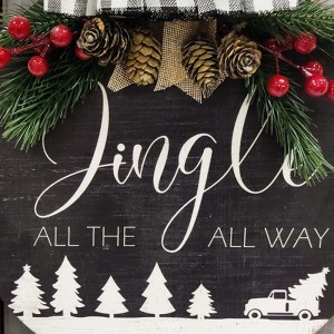 Dekorativt hem sång väggkonst tryckt hem dekoration trä skyltbräda