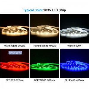2835 60LEDS/M LED -remsa
