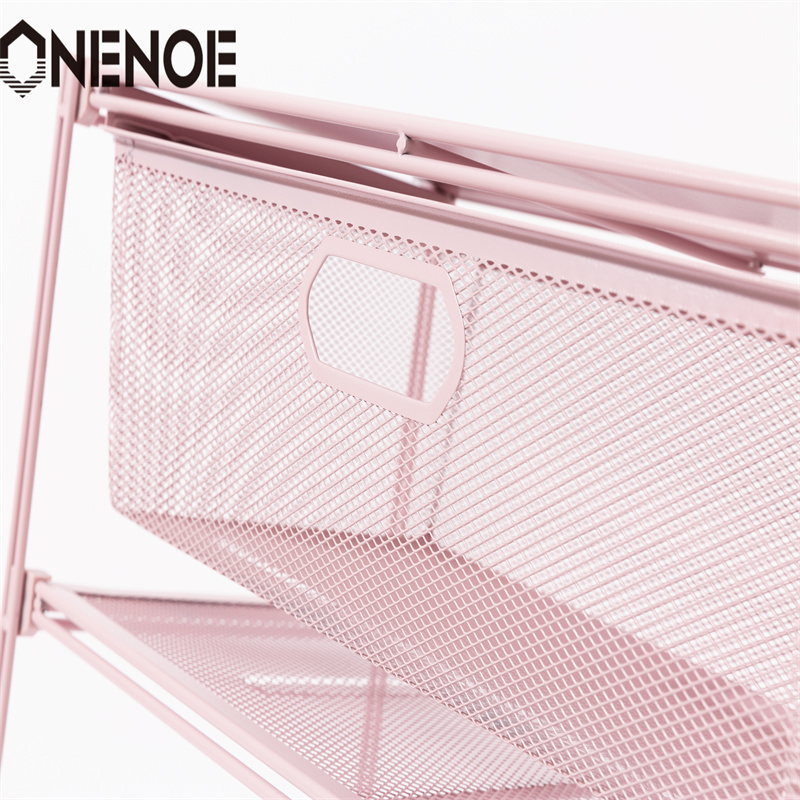 OneNoe Simple Small Wire Metal Mesh Stapelbara förvaringsskor Hyllor Klädhyllor Bokhyllor Hyllor med 5-nivå för Hotel Supermarket Shopping Store