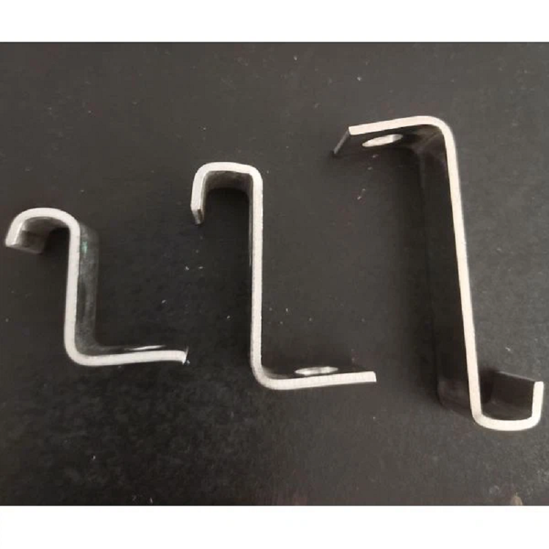 Rostfritt stål FRP GRP Fiberglas Griting L Clip med spik och bult