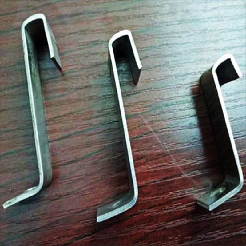 Rostfritt stål FRP GRP Fiberglas Griting L Clip med spik och bult