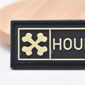 PVC miljövänlig mjuk silikon anpassad varumärke