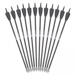 15 tum ID6.2mm kolpilpilbultar med 2 -tums svartvinge för RX -armbågen