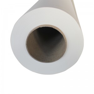 Färgämne sublimeringsöverföring papper 90gsm 1,52 m 100 m för polyester
