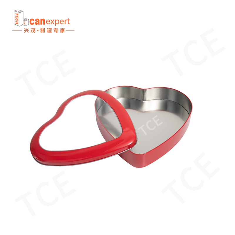 Partihandel metall te tenngåva kan tennplatta 0,21 ~ 0,28 mm andra former hantverk presentburk kan