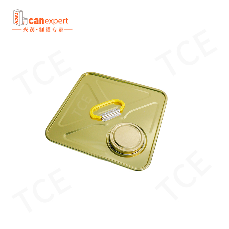 TCE- FACTORY HOT SALE 1LACCESSORIES OF QUADRATE TIN CANS 0,23 mm tennburkar tillbehör