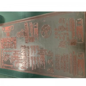 Flexo -tryckning fotopolymerplatta exponering och stickness borttagande maskin för flexo platta tillverkare