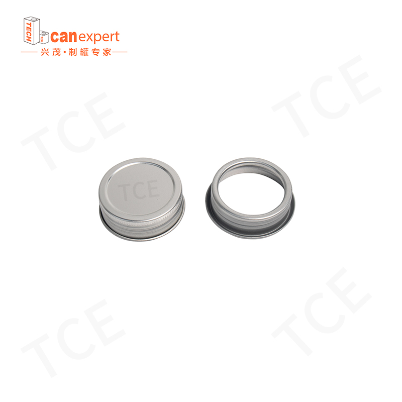 TCE-Factory Direct Metal kan skruva munnen 42 mm diameter 0,25 mm tjocklek skruvlock