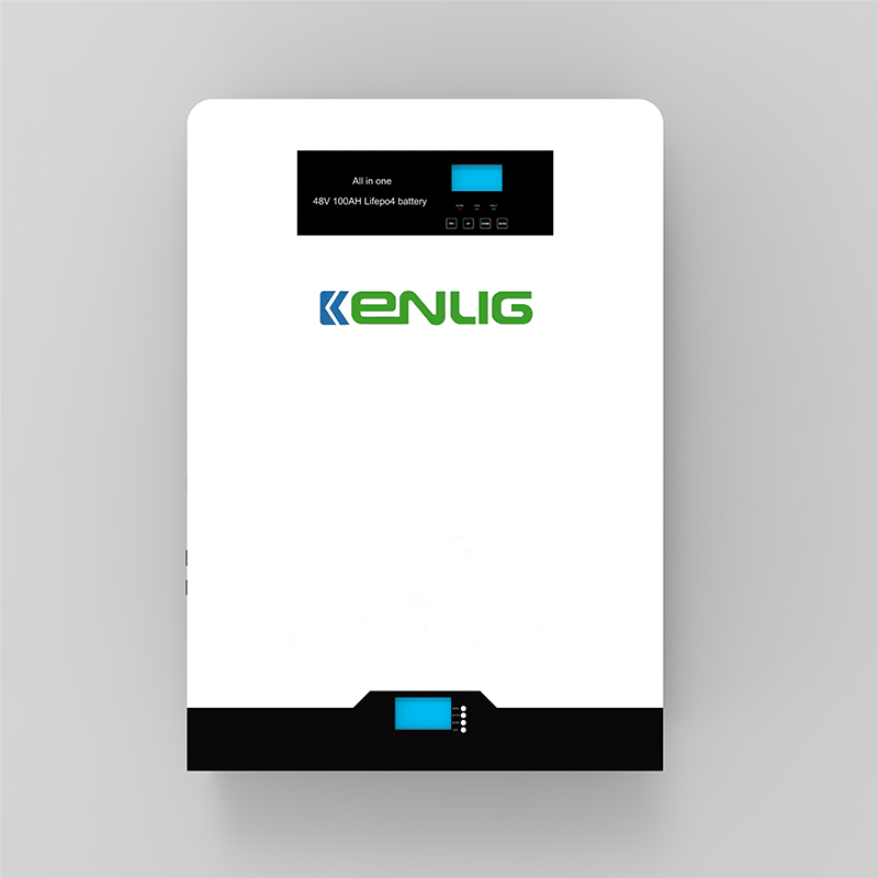 Kenlig Energy Litium-jon-batteri allt i ett system 51.2V 100AH ​​Högkvalitativt LifePo4-batteri