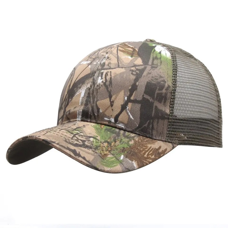 Unisex kamouflage hatt camo fiske baseball mössa solskyddsmedel snabb torkning tryckt jakt mössa