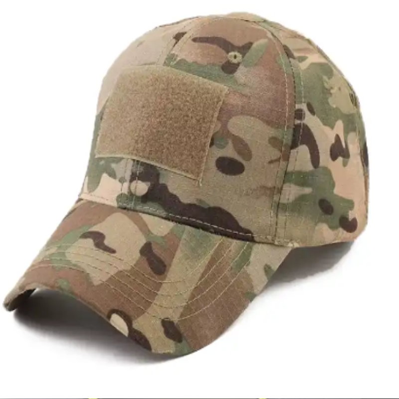 Partihandel DIY Design Hook and Loop Patch Camouflaged Camo Cap Hat