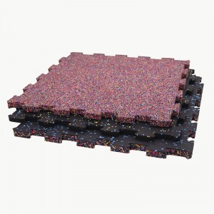 Sammanlåsande gummimattor