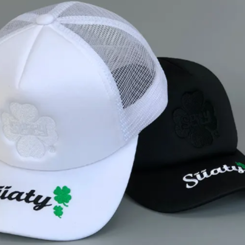Tillverkare av hög kvalitet anpassad 3D -broderad lastbils cap oem anpassad egen logotyp broderi skum lastbilshatt