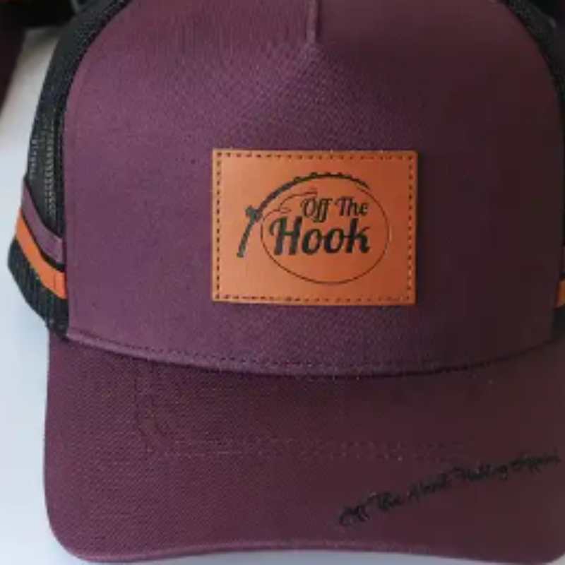 Hot Hat Design 5 Panel Suede Blue and Black Baseball Caps med anpassade logotypen platt broderier och 3D -puffbroderi hattar