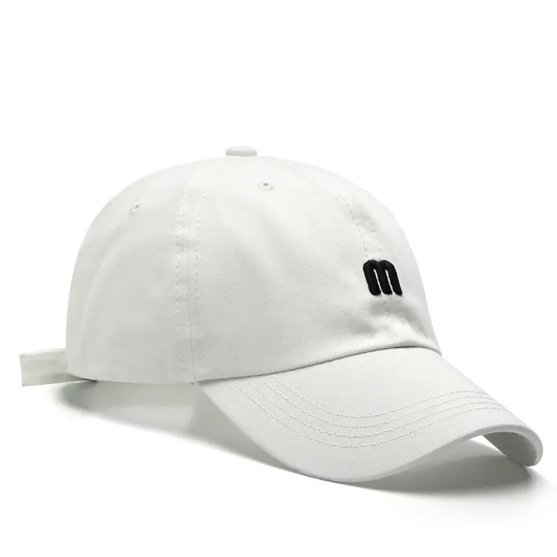 Högkvalitativa mössor broderad hatt 6 panel anpassade baseballmössor broderad pappa hatt