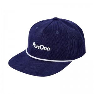 Partihandel Custom Corduroy 3D broderi Snapback Hat Snapback Cap