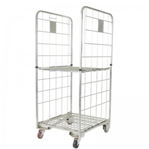 2 sidor fällbar rullbehållare