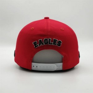 Anpassad högkvalitativ 6 -panel broderier Två ton Pre Curved Brim Hat Low Profile Cotton Dad Baseball Cap