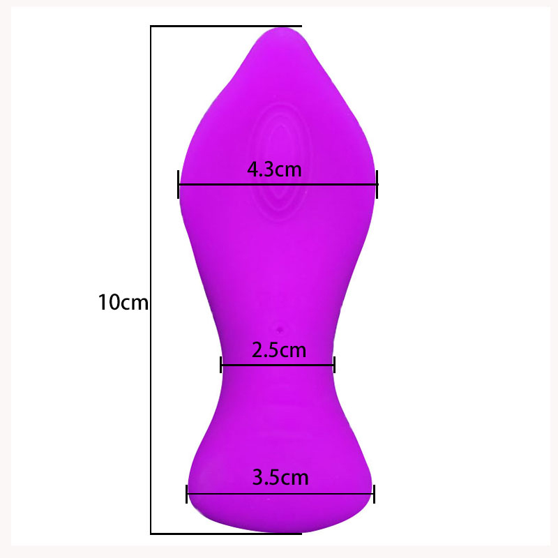 vuxen sexleksak vibrerande spjutvibrator trollstav (lila tunga)