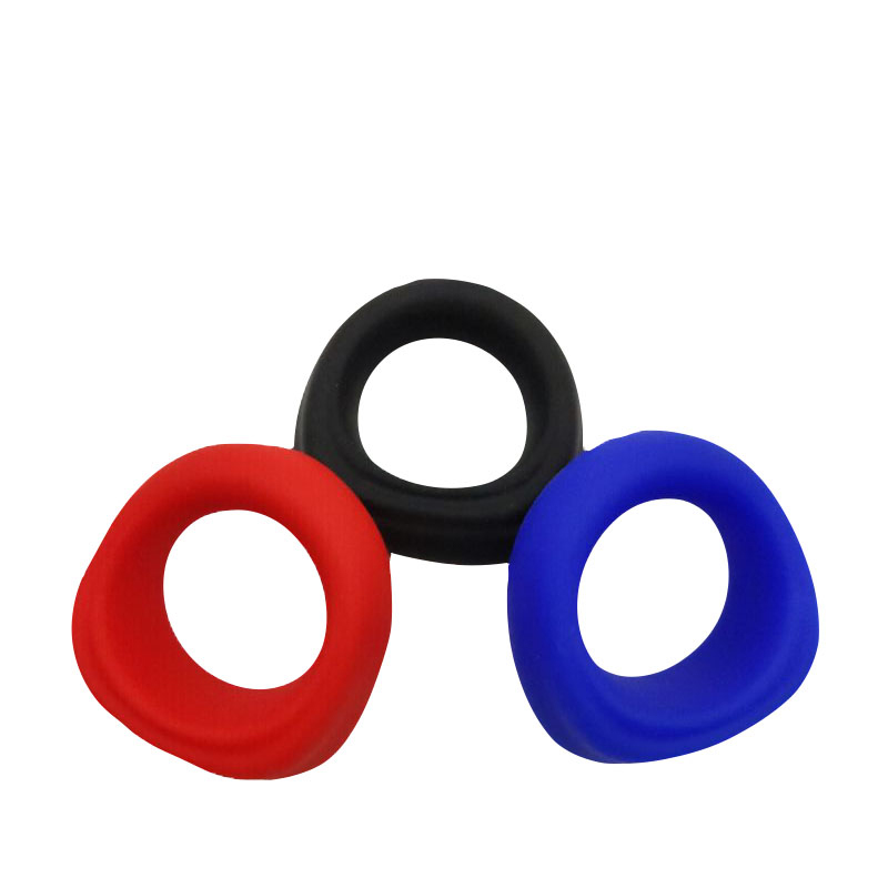 Fabrik grossist bästa pris manlig fördröjning utlösning mjuk silikon panis kuk ringar för män (specialformad ring)