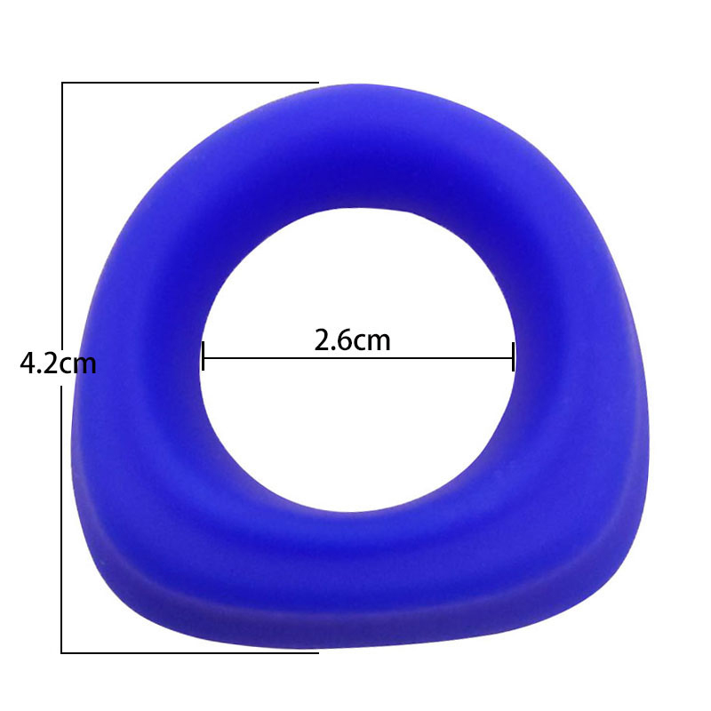 Fabrik grossist bästa pris manlig fördröjning utlösning mjuk silikon panis kuk ringar för män (specialformad ring)