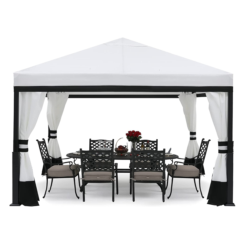 Garden Gazebo med utdragbart tak
