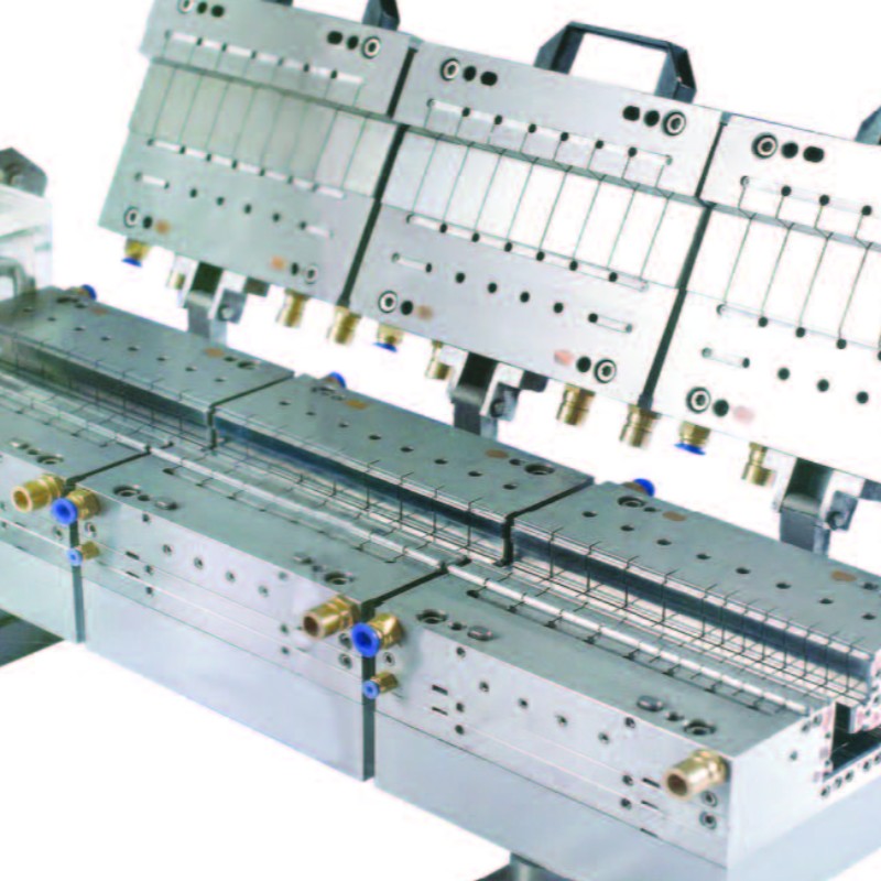 Plast extruderingsprofil mögel