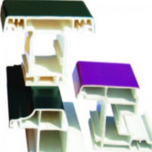 Plast extruderingsprofil mögel