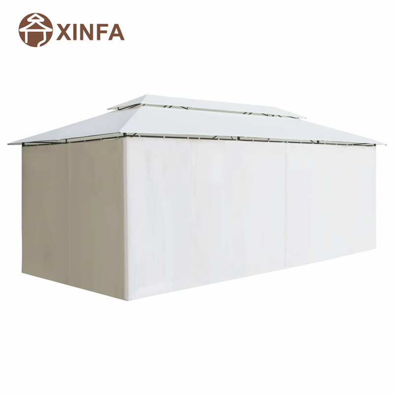 Luxury Garden Canopy Cover Backyard Gazebo Outdoor With Rot Aluminium Proof Gardin