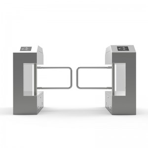 Bevelad anti-kollisionssvinggrind