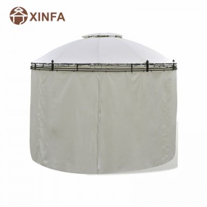 Bröllopsmarker Arch Top Jardin Pergolas Gazebo utomhus Aluminium Gazebo Canopy Show Tents