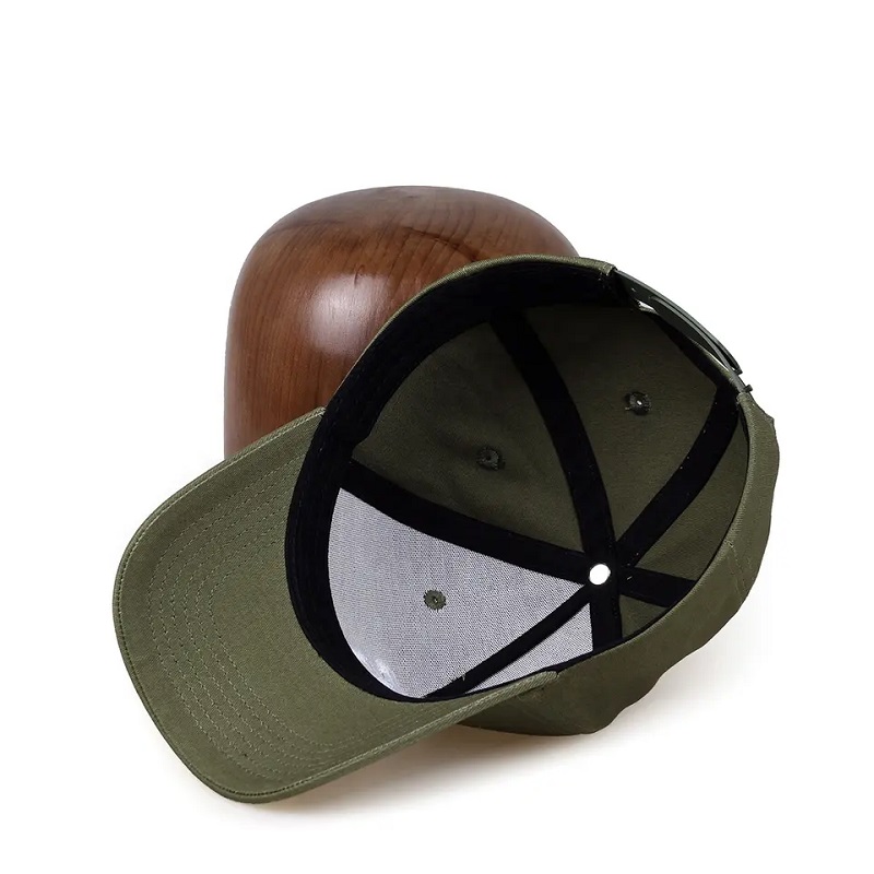 Anpassad 5 Fem paneler Högen Hög Mid Profile Crown Curved Brim Bill 940 K En ram A-ram Aframe Snapback Baseball Gorras Caps Hattar