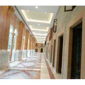 extrudering med imitationsmarmor