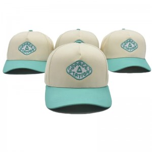 Anpassad grossist 5/6 Panel Strukturerad baseballmössa Hatt Anpassad broderi Logo Baseball Cap