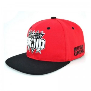 Partihandel China Leverantör Anpassad platt broderad snapback -hatt