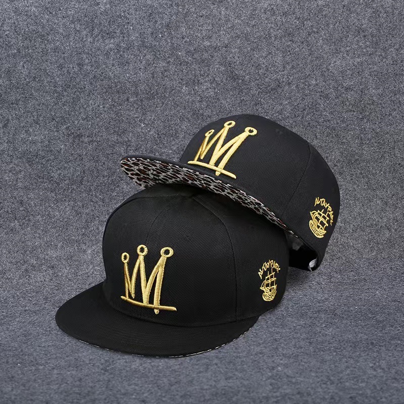 Hat Men \\ 's trendiga platta takfot män hiphop hatt koreansk version av ins trendiga märke sommaren platt kant baseball cap kvinnor