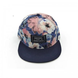 Högkvalitativ anpassad snapback anpassad logotyp med 3D -broderi logotyper snap tillbaka