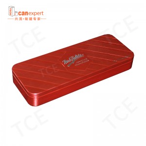 Anpassad högkvalitativ Craft Gift Jar Container Candy Jar Box Chocolate Candy Metal Box Cookie Metal Box