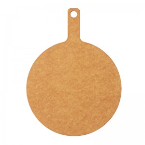 8inch 10inch 12 tum 14 tum 16 tum mat Safe Fiber Wood Anpassad design Pizza Cutting Board och serveringsbrädor