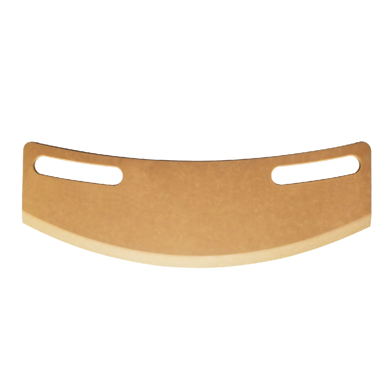 Mat Safe Fiber Wood Customized Design Pizza Cutter Pizza Slicer