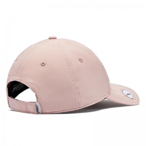 Kvinnors spelare Performance Golf Cap Custom TPU Logo 6 Panel Strukturerad golflock Baseball Caps Curved Bill Rose Golf Hats Women