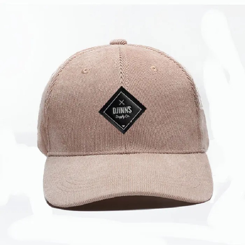 Anpassade sportmössor Sun Hat Men Design Hat Cap Gorras de Beisbol Corduroy Baseball Hat