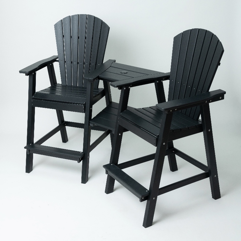 Adirondack -stol med anslutningsfack tillverkat i Kina