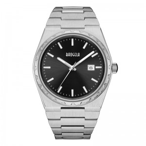 Baogela 40mm märke All Gold Rostless Steel Men \\\\ \'s Wristwatch Classic Business 50m Waterproof Japan Movement Quartz Watch for Men 22801