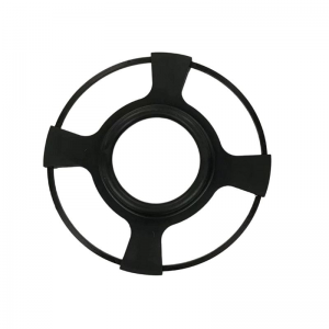 Bil runt motorns svarta gummidelar