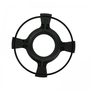 Bil runt motorns svarta gummidelar